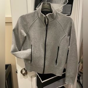 lululemon NTS Jacket - bomber, grey with black interior